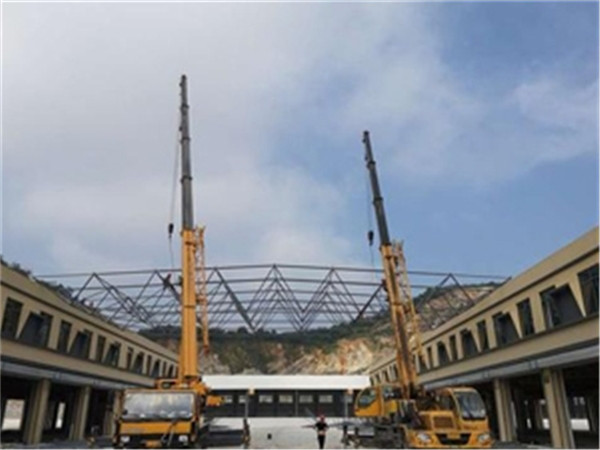 登封仓储物流网架生产厂家案例